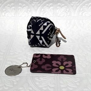 Lot of Two Petunia Pickle Bottom Travel Tag and Mini Pouch